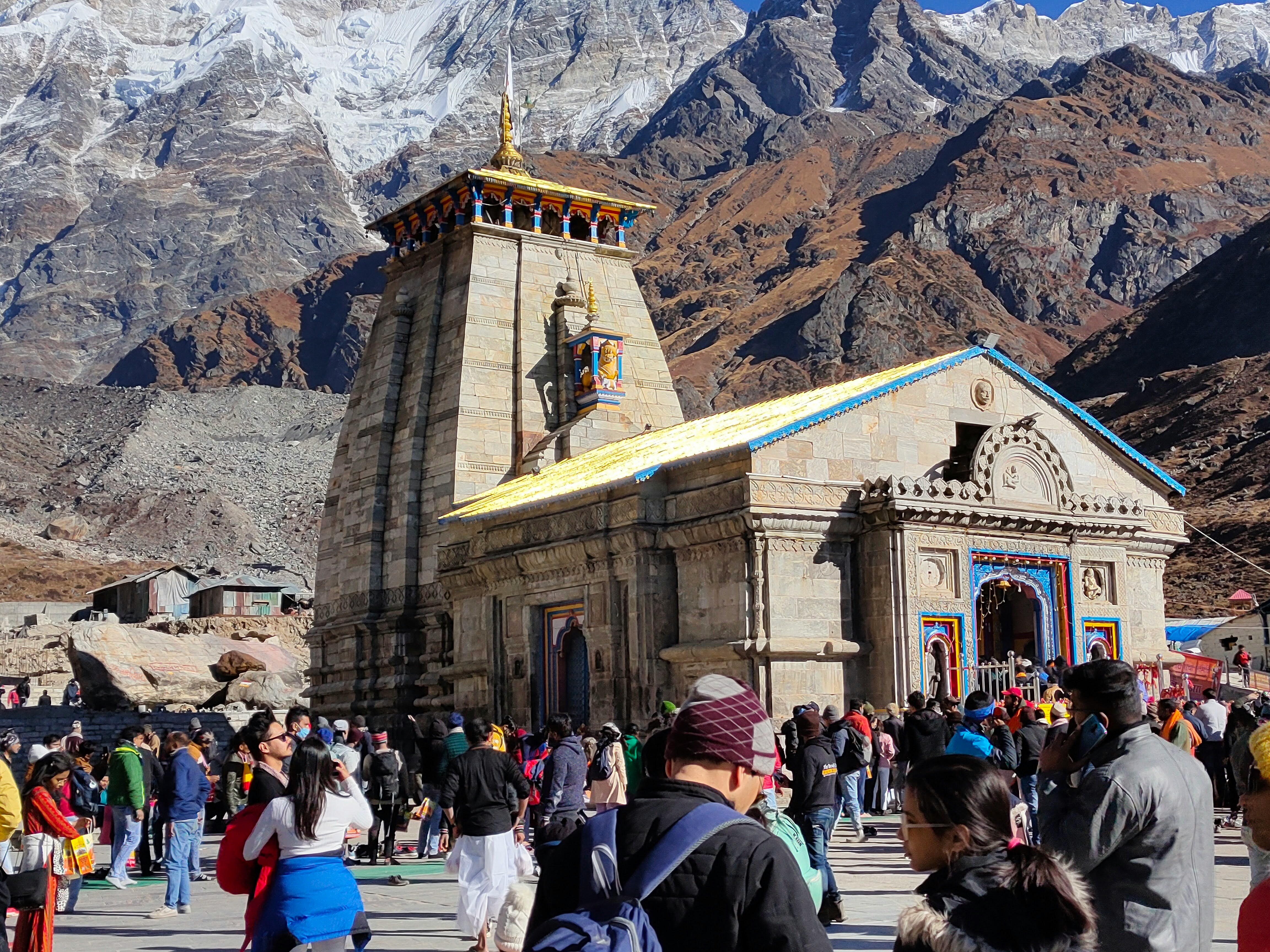 Kedarnath temple and Char Dham Yatra pilgrimage in Uttarakhand
